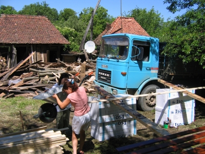 Foto uit het fotoalbum: klus reis Albeda 2008